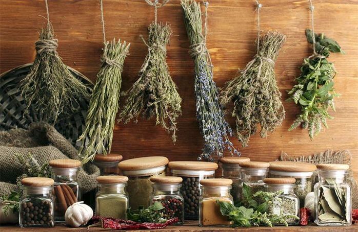 medicinal herbs against parasites