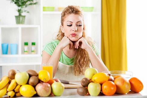 fruits while cleansing the body from parasites